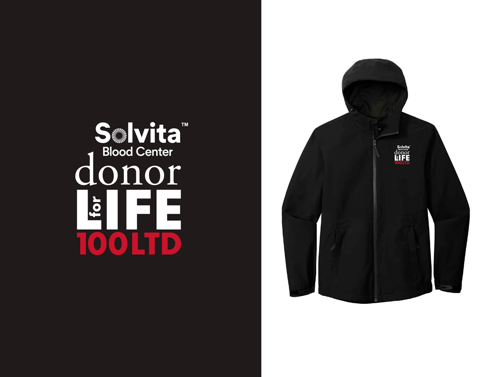 Donor for Life 100 LTD Black Jacket