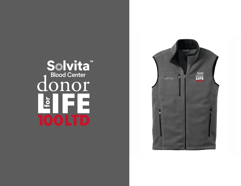 Donor for Life 100 LTD Gray Vest