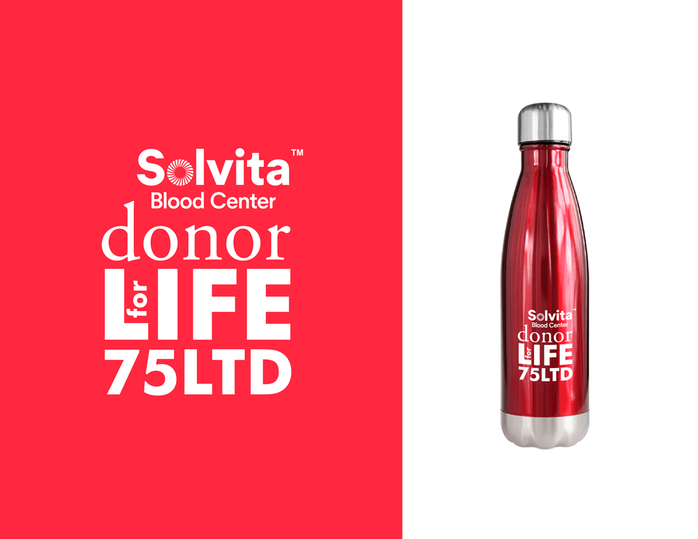 Donor for Life 75 LTD Red Bottle