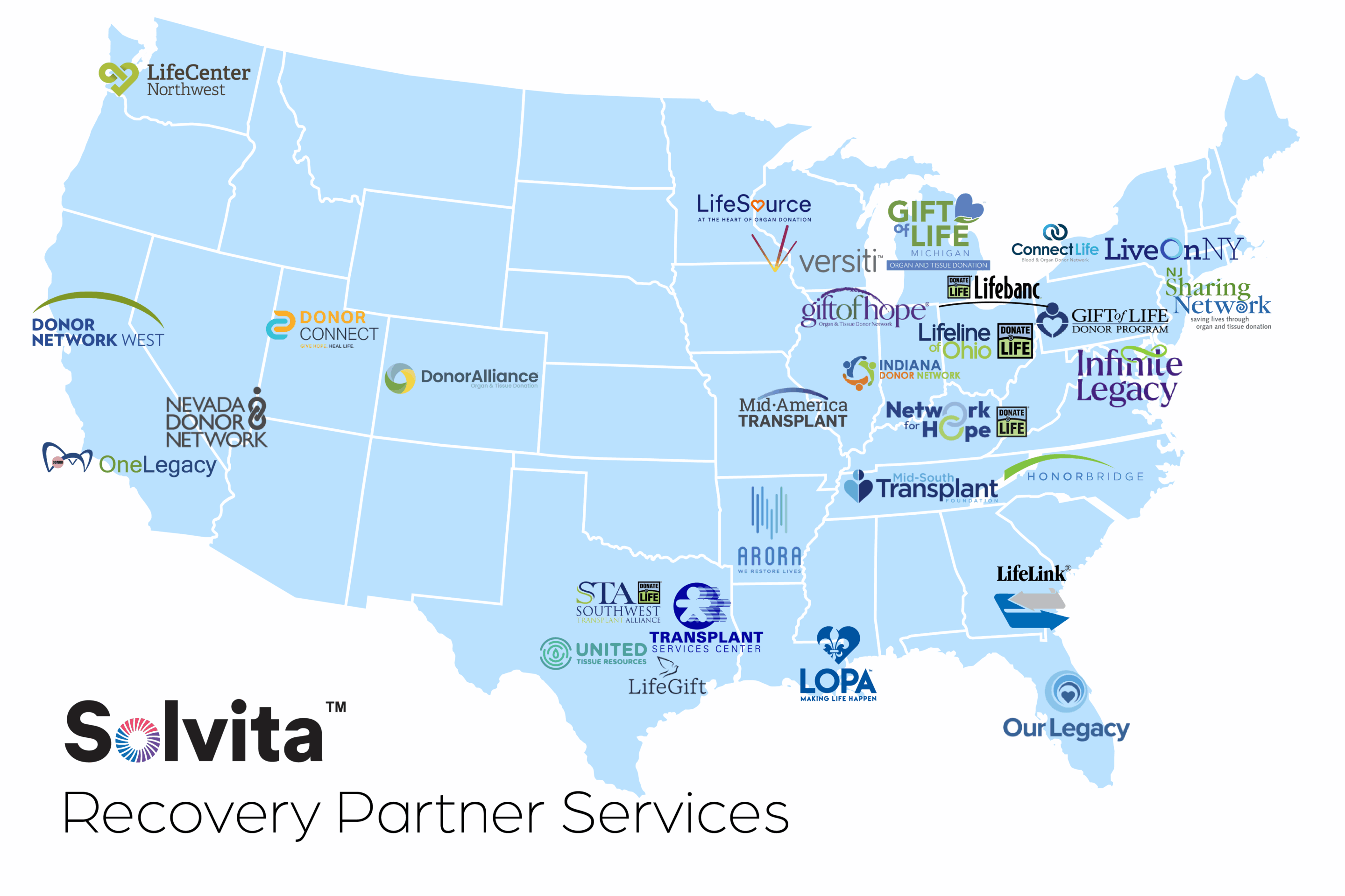NEO Map 2025-09_Recovery Partners with LifeLink2 Solvita Recovery Partner Services Map